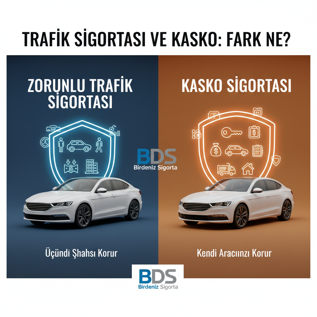 Trafik Sigortası ve Kasko Farkı Nedir